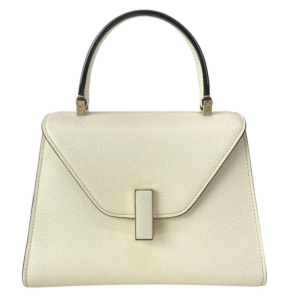 Valextra Mini Iside White Soft Calf #305385V24B